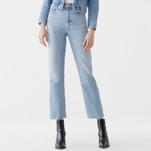 AGOLDE Pinch Waist High-Rise Kick Jean